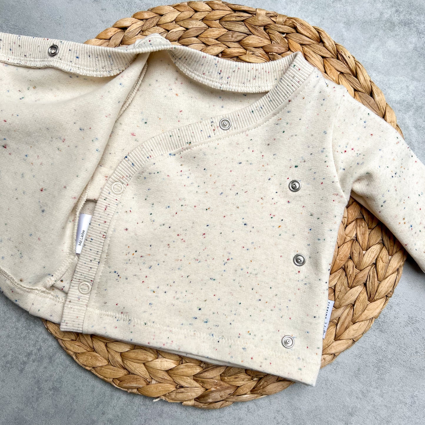 Cozy Konfetti Wickeljacke