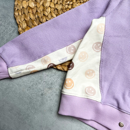 Collegejacke Smile | Gr. 110