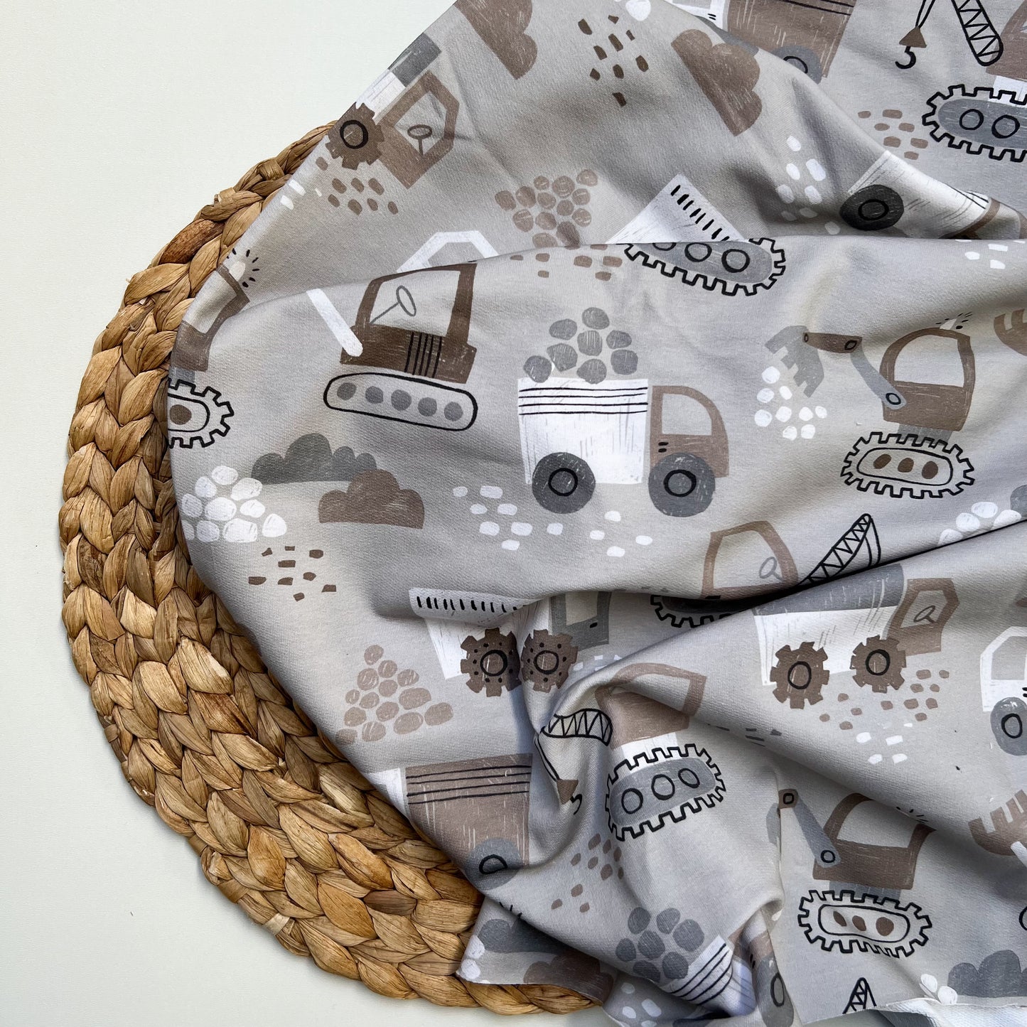 French Terry Baustelle