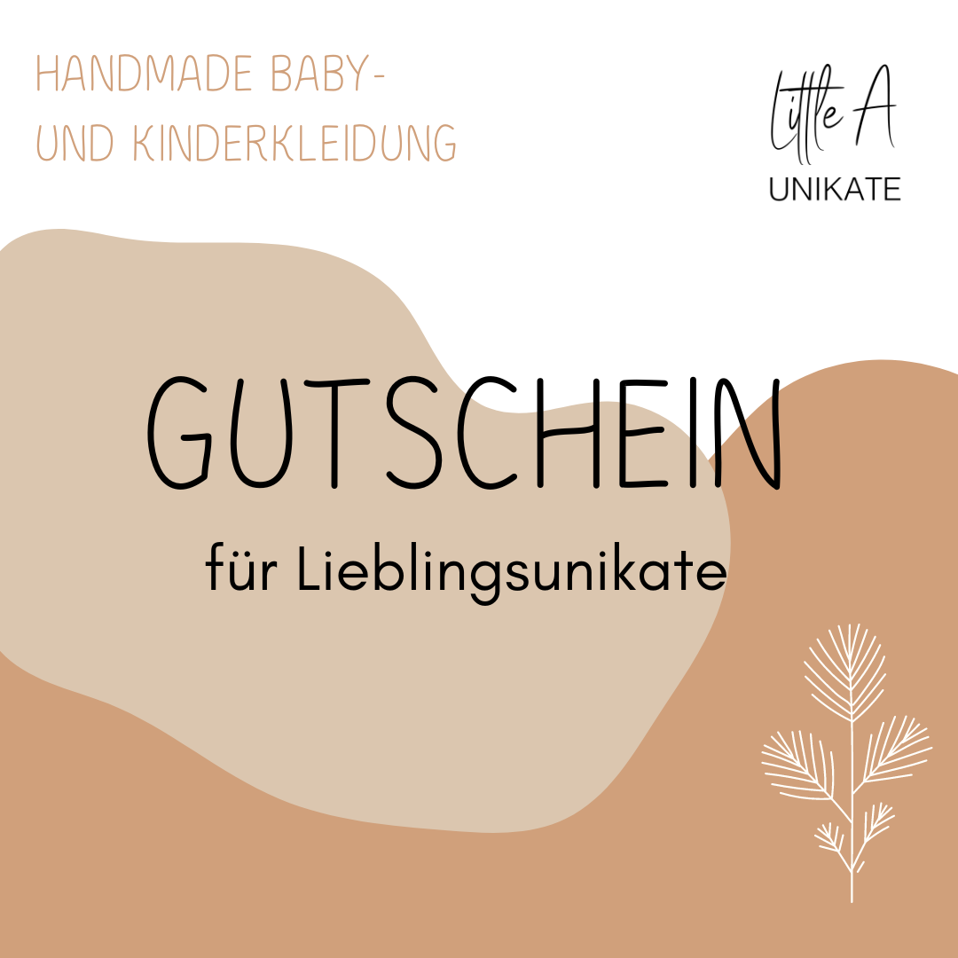 Gutschein für Lieblingsunikate