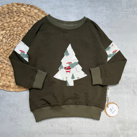 Weihnachtlicher Sweater | Größe 104