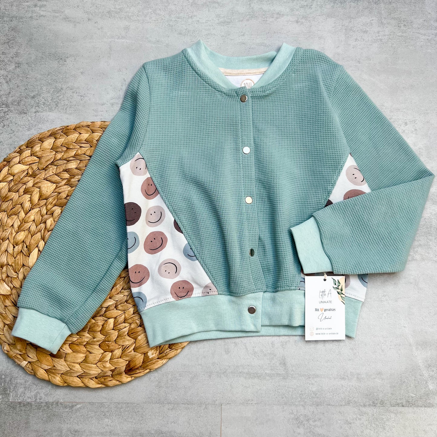 Collegejacke Smile | Gr. 104