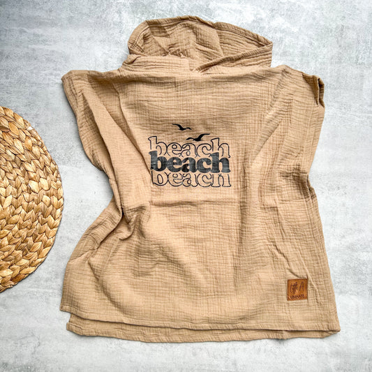 Musselin Badeponcho