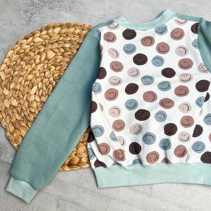 Collegejacke Smile | Gr. 104