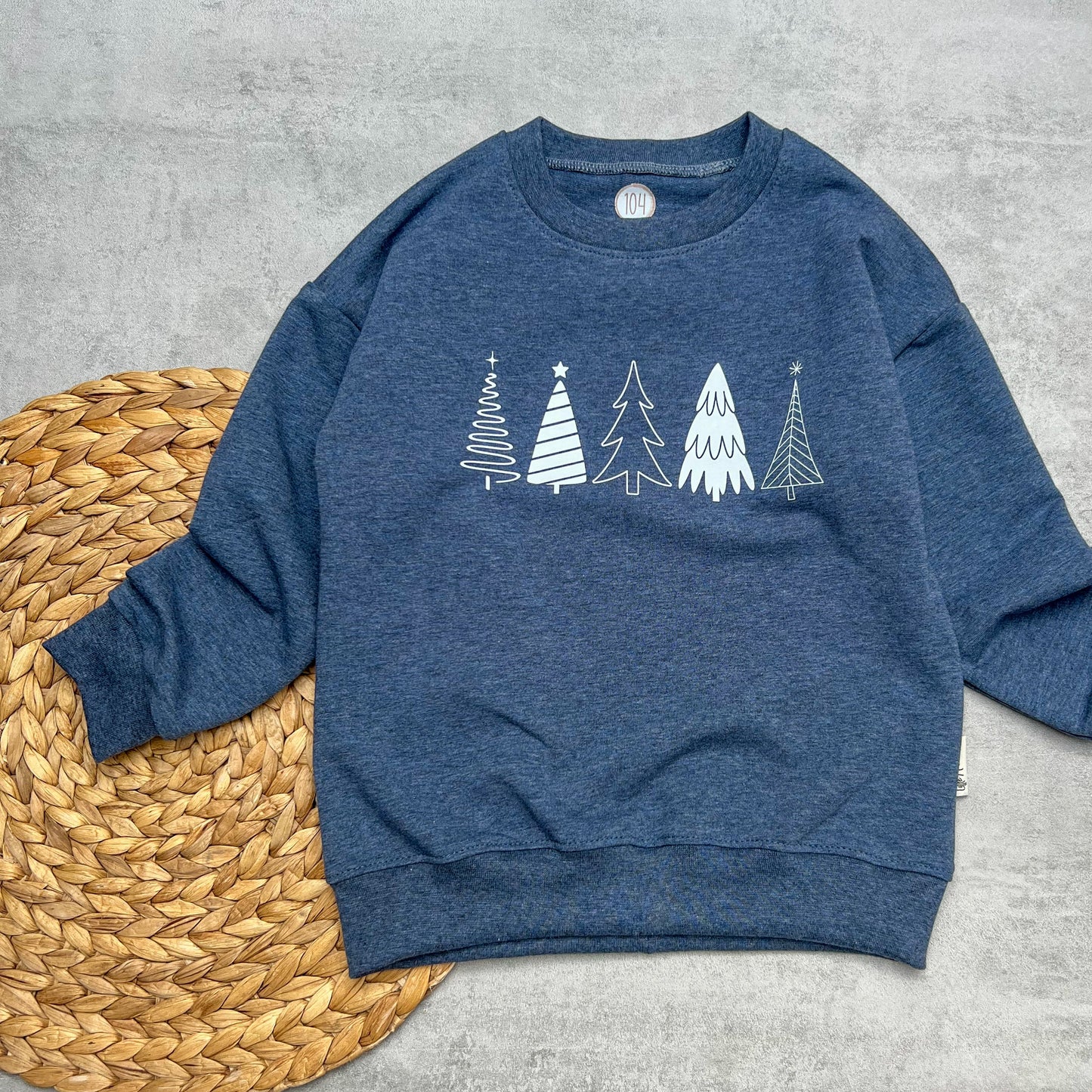 Weihnachtssweater "Tannenbäume"