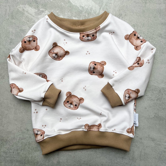 Sweater "Bärenköpfe"