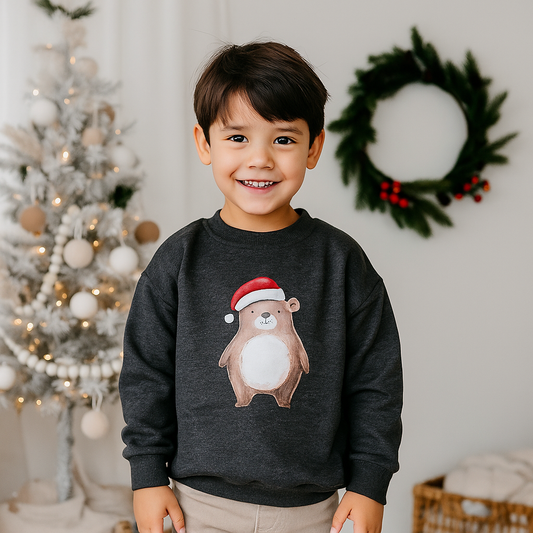 Weihnachtssweater mit Tiermotiv