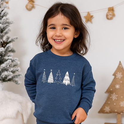 Weihnachtssweater "Tannenbäume"