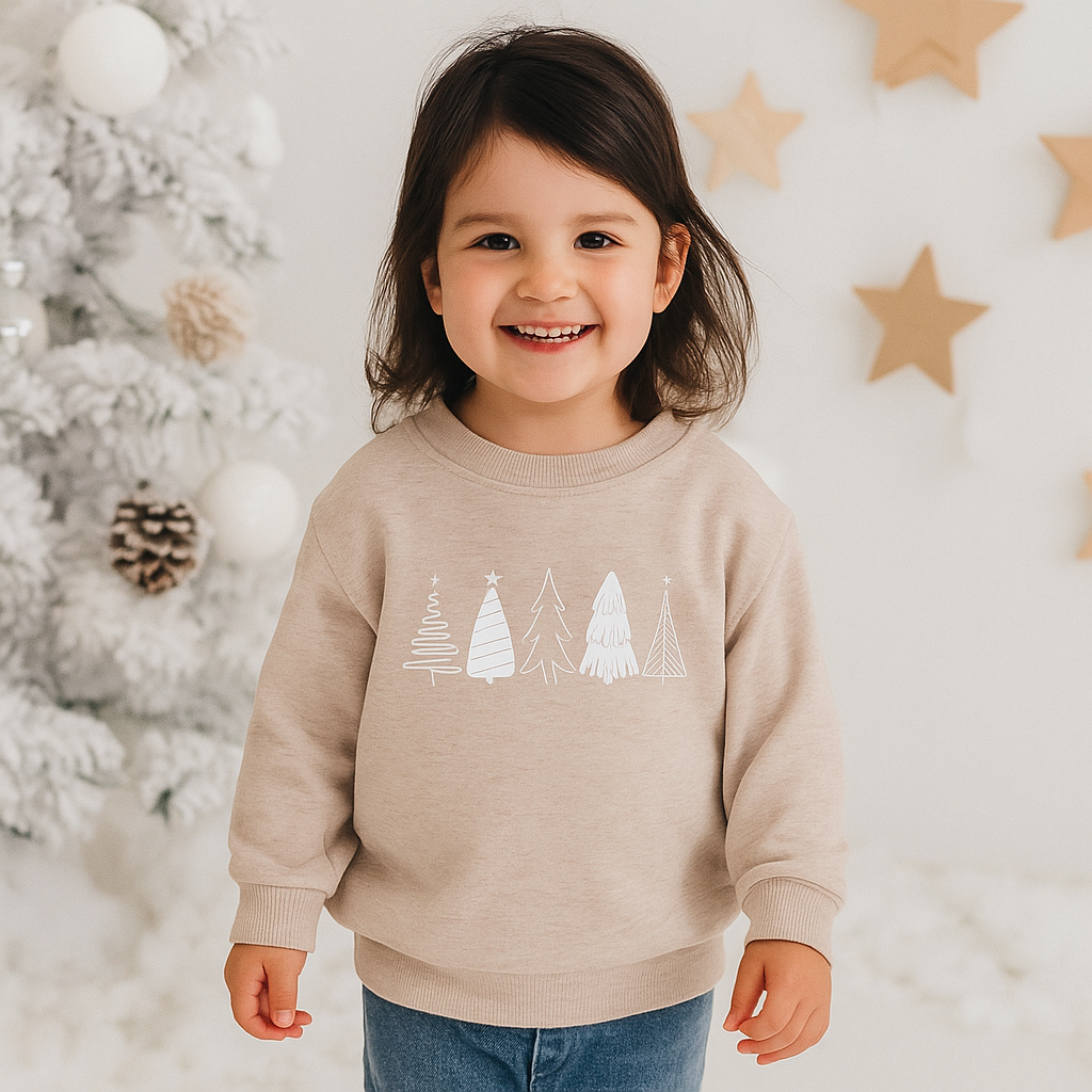 Weihnachtssweater "Tannenbäume"