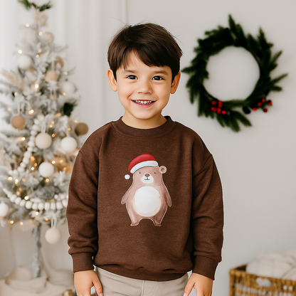 Weihnachtssweater mit Tiermotiv