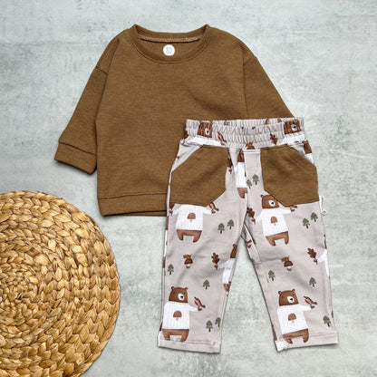 Pants "Herbstbär" | Gr. 80