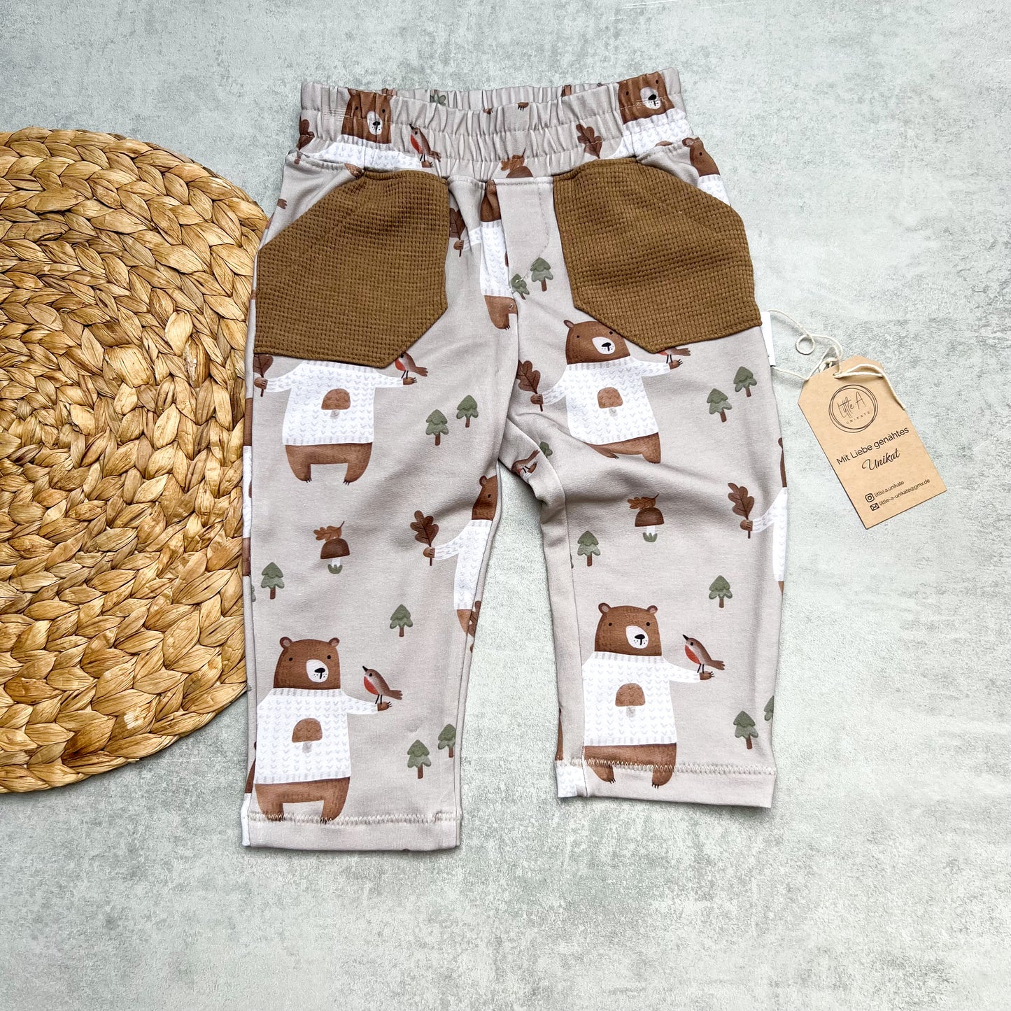 Pants "Herbstbär" | Gr. 80