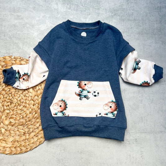 Oversized-Sweater "Dino"