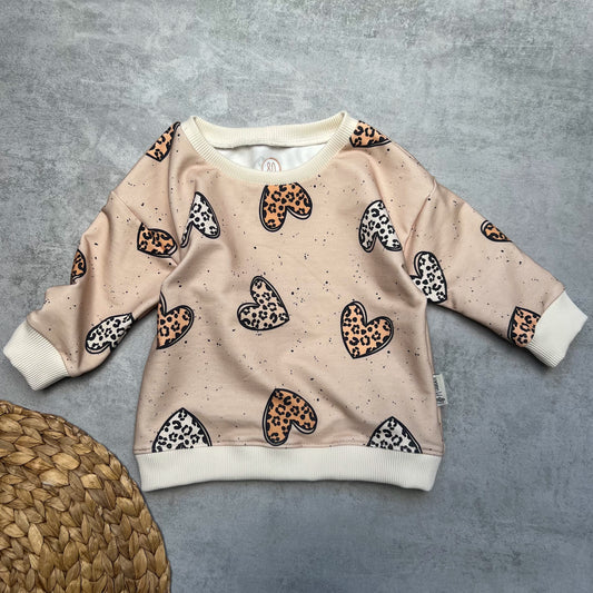 Sweater "Leoherzen"