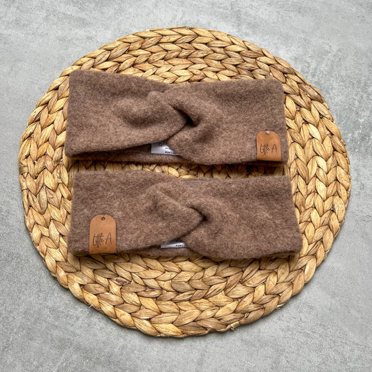 Wollfleece Stirnband für Kids & Adults